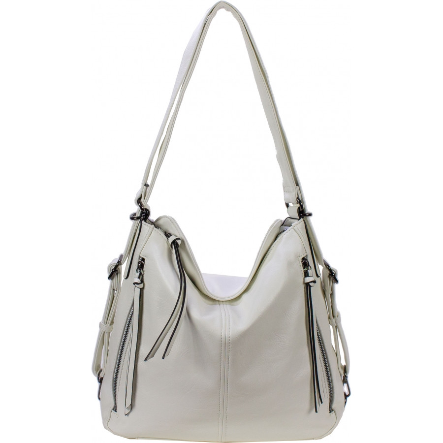 Жіноча сумочкака модна на кожен день, сумка рюкзак трансформер стильна містка красива якісна