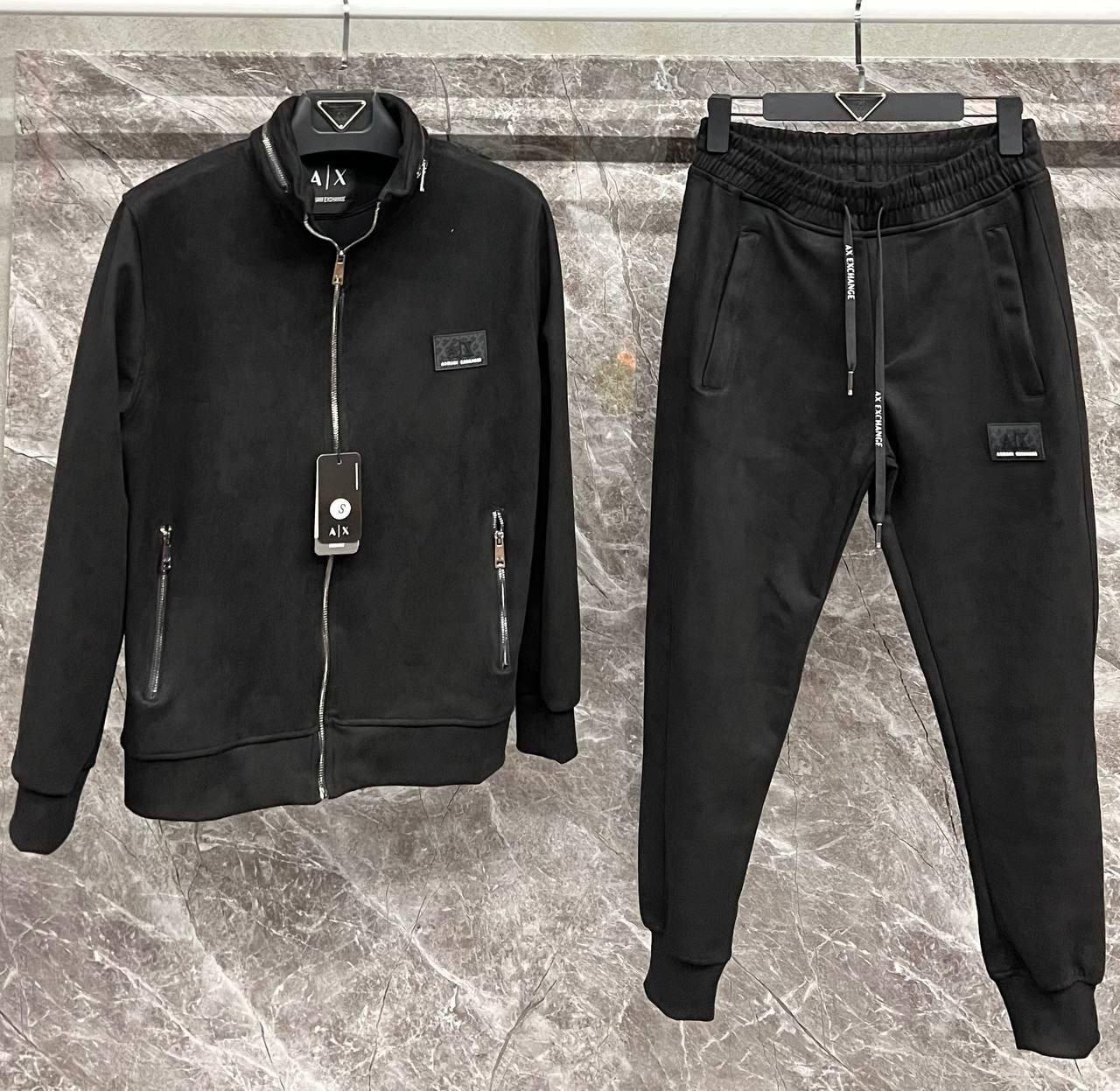 Чоловічий спортивний костюм Armani Exchore CK6577 чорний S, фото 1