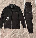 Чоловічий спортивний костюм Armani Exchore CK6577 чорний S, фото 2