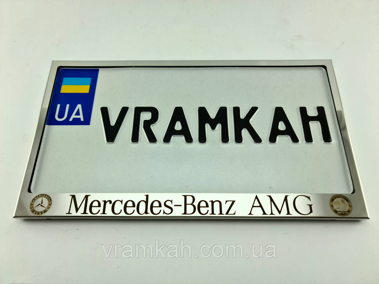 Номерна рамка для авто Mercedes-Benz AMG, рамка під американський номер