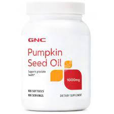 Pumpkin Seed Oil 1000 mg GNC, 100 софтгель