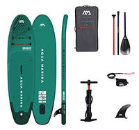 Сапборд Aqua Marina Breeze 9.1 (Silver Tree) надувна універсальна дошка для САП серфінгу