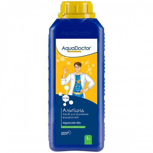 Альгіцид  AquaDoctor AC MIX 1 л  Рідина проти водоростей і зелені