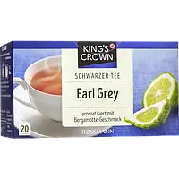 Чорний чай зі смаком бергамоту KING'S CROWN