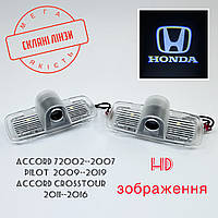 Логотип подсветка двери Хонда Lazer door logo light Honda Линза стекло HD изображение, PREMIUM