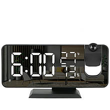 Проекційний годинник Mids з термометром та гігрометром, FM радіо і USB-зарядкою