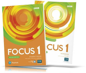 Focus 1 2nd Edition Student's Book + Workbook (комплект)