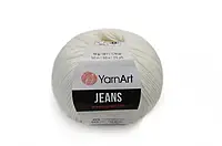 YarnArt Jeans, Белый №1