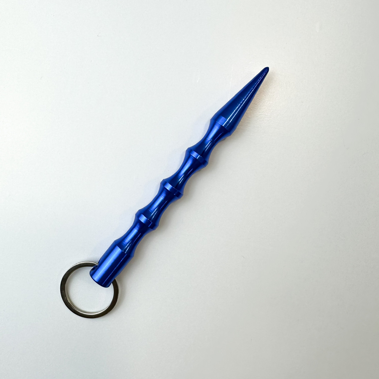 Металлический брелок набор S цвет синий мрамор | браслет для женской безопасности | брелок для личной защиты - фото 3 - id-p1930139087