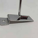 Гачки в Єкономпанель  5 см діаметр 4 мм хромований одинарний, фото 2