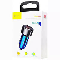 АЗП Baseus Magic Series Digital Display PD 3.0 QC 4.0+ 45W USB + Type-C, фото 6