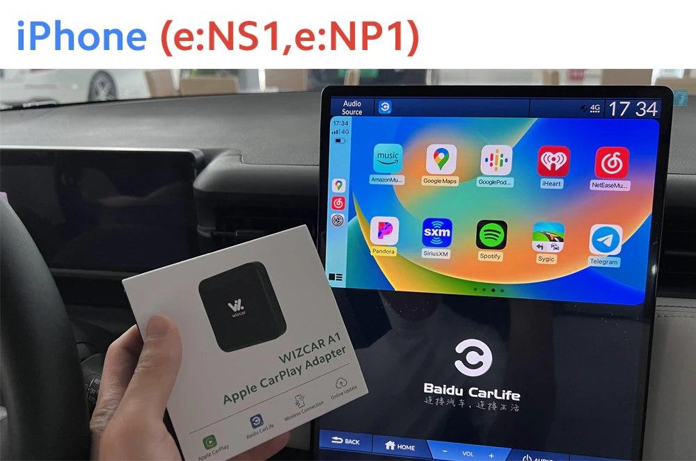 Адаптер WizCar A1 Baidu to CarPlay для Honda MNV eNS1 eNP1 та Toyota bZ4X