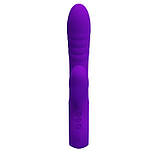 Вибратор Pretty Love Jersey Clitoral Massager Purple, фото 7