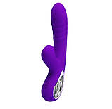 Вибратор Pretty Love Jersey Clitoral Massager Purple, фото 8