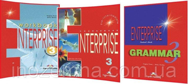 Enterprise 3 Coursebook + Workbook + Grammar (комплект)