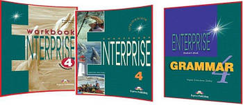 Enterprise 4 Coursebook + Workbook + Grammar (комплект)