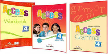 Access 4 Student's Book + Workbook + Grammar (комплект)