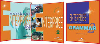 Enterprise 2 Coursebook + Workbook + Grammar (комплект)