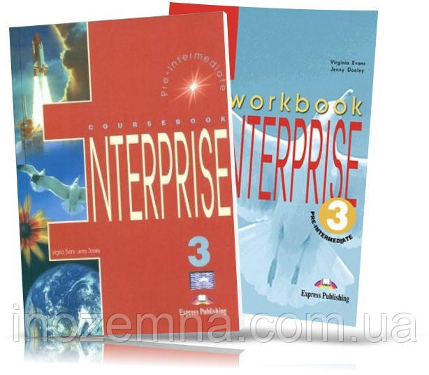 Enterprise 3 Coursebook + Workbook (комплект)