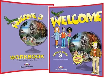 Welcome 3 Pupil's Book + Workbook (комплект)