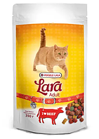 Сухой корм для активных котов Lara со вкусом говядины 350 г 985011