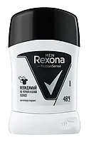 Антиперспирант-карандаш мужской Rexona Men невидимый на черной и белой одежде 50 мл