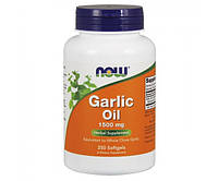 Спеціальний продукт NOW Garlic Oil 1500 mg Softgels 250 капсул (822701)