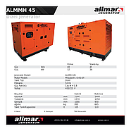 Дизельний генератор 36 кВт Alimar ALM ARAA45 45 кВа | 380В | 50Гц Альтернатор промисловий, фото 7
