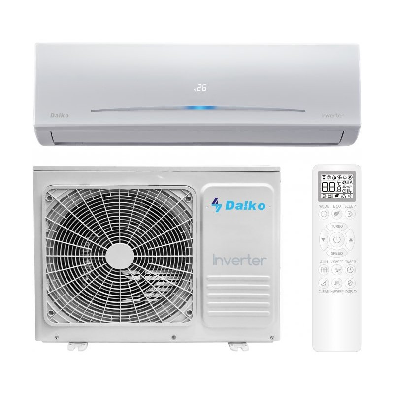 Кондиціонер DAIKO ASP-H12WINX серія Northland Inverter на обігрів до -25 градусів