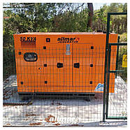 Генератор дизельний 40 кВт Alimar ALM ARAA50 50 кВа | 380В | 50Гц Альтернатор промисловий, фото 2