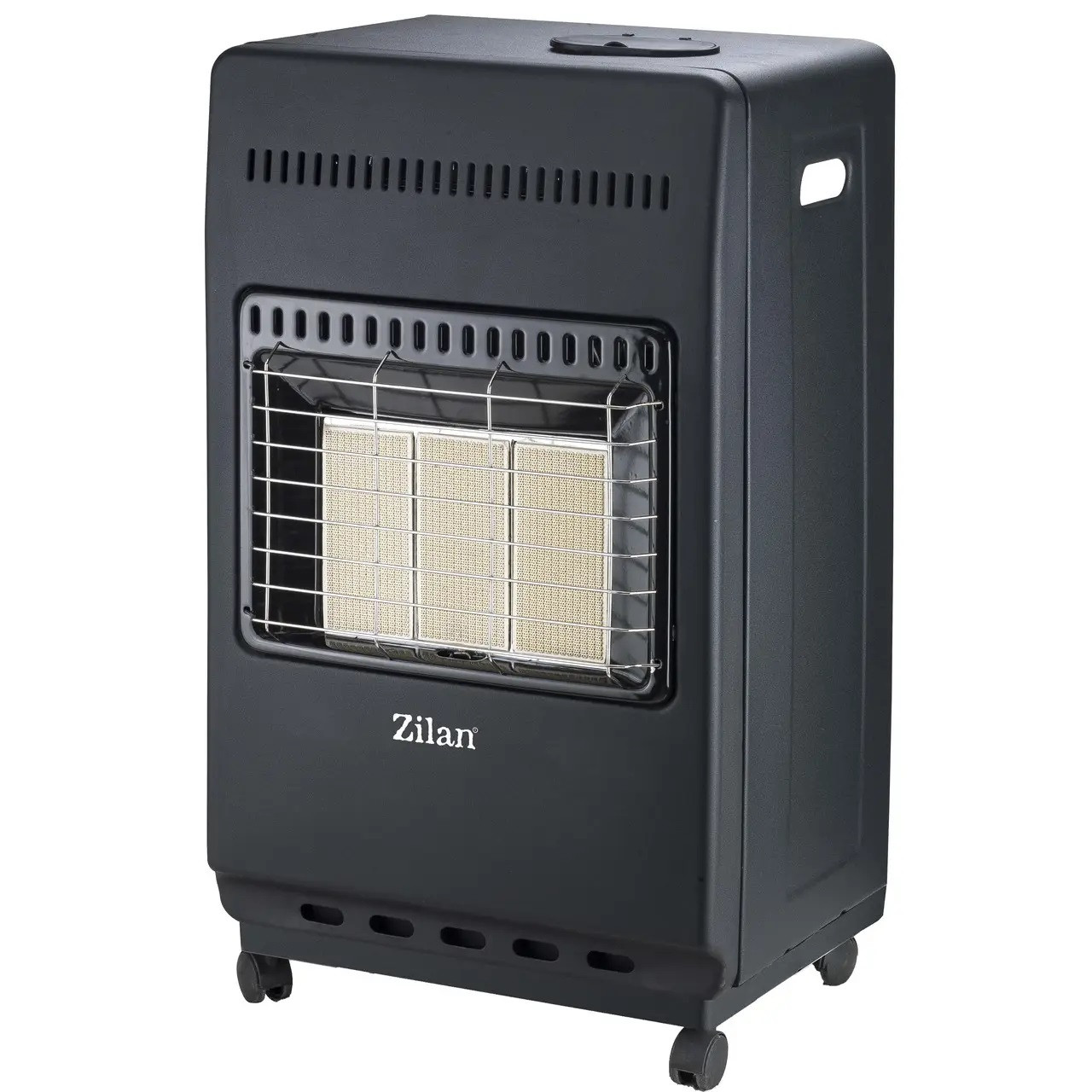 Обігрівач газовий 4,2 кВт Zilan ZLN2830 4200W Black - Туреччина (без редуктора та шлангу)