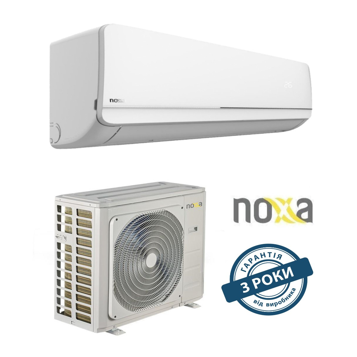 Кондиціонер Noxa SFR-25B-1A 25м2, R32, -15°С/+50°С, TOSHIBA