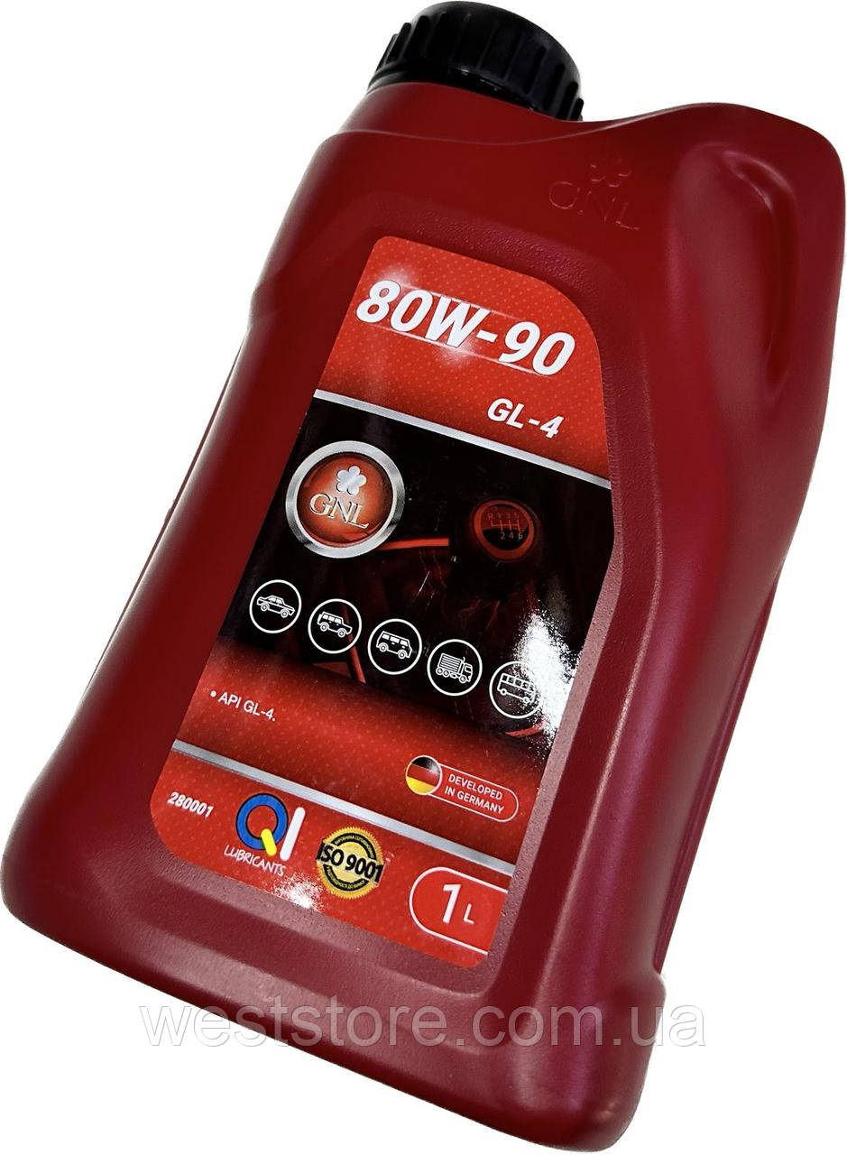 Масло трансмиссионное Минеральное МКПП 80W-90 GNL Максимум GL-4 1 литр
