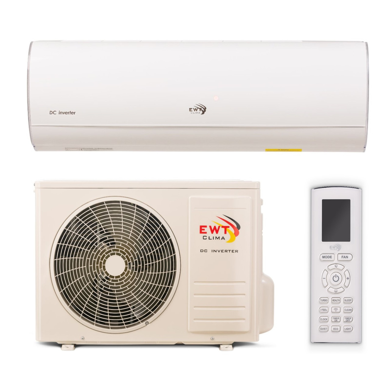 Кондиціонер EWT S-090SNI-HRFN8 TAIFUN , 25м2, A+++. R32, -25°С/+48°С