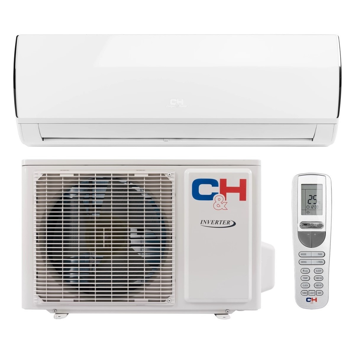 Кондиціонер Cooper&Hunter CH-S24FTXQ2-NG (70м², А++, Фреон R32, - 15°C)