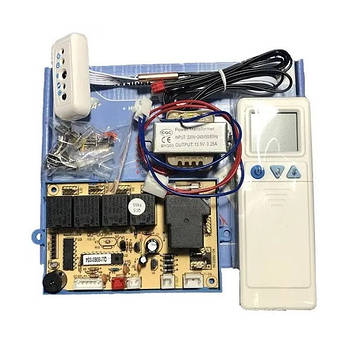 Плата керування універсальна для кондиціонера QD-U03A+ з пультом