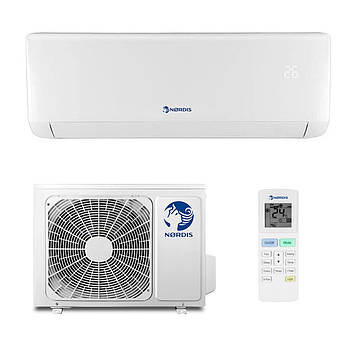 Кондиціонер NORDIS NDI-09ONF/ NDO-09ONF  серія VEGA (25м2, -7°С/+43°С, R410, ON/OFF)