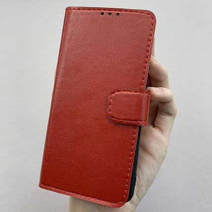 Чохол-книга для Samsung Galaxy A40 чохол книжка з хлястиком на телефон самсунг а40 червона b6r, фото 1