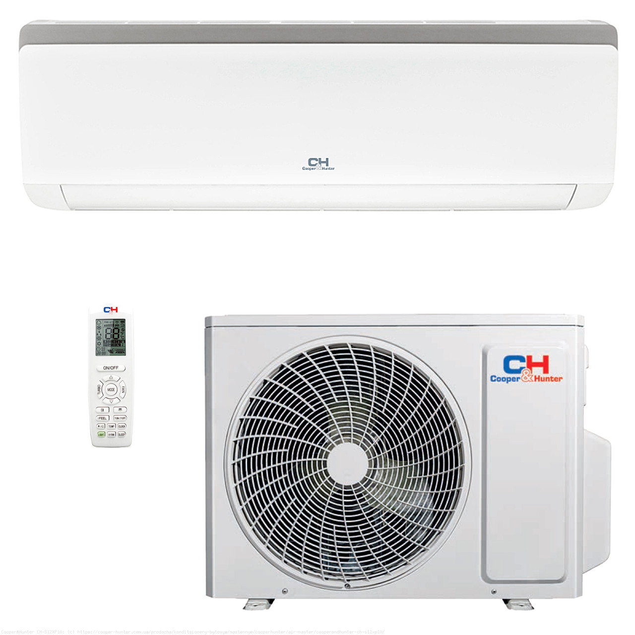Кондиціонер Cooper&Hunter CH-S07XP10 Air-Master Evo до 20м2,-15°C/+48°C, ON/OFF