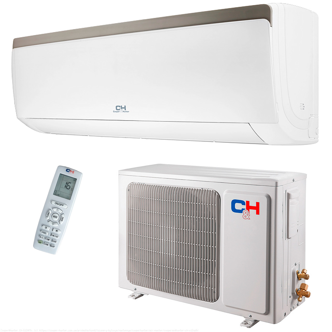 Кондиціонер Cooper&Hunter CH-S24XP9 Air-Master Evo до 70м2, -15°C/+48°C, ON/OFF