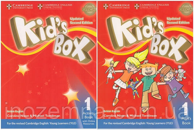 Kid's Box Updated 2nd Edition 1 Pupil's Book + Activity Book (комплект)