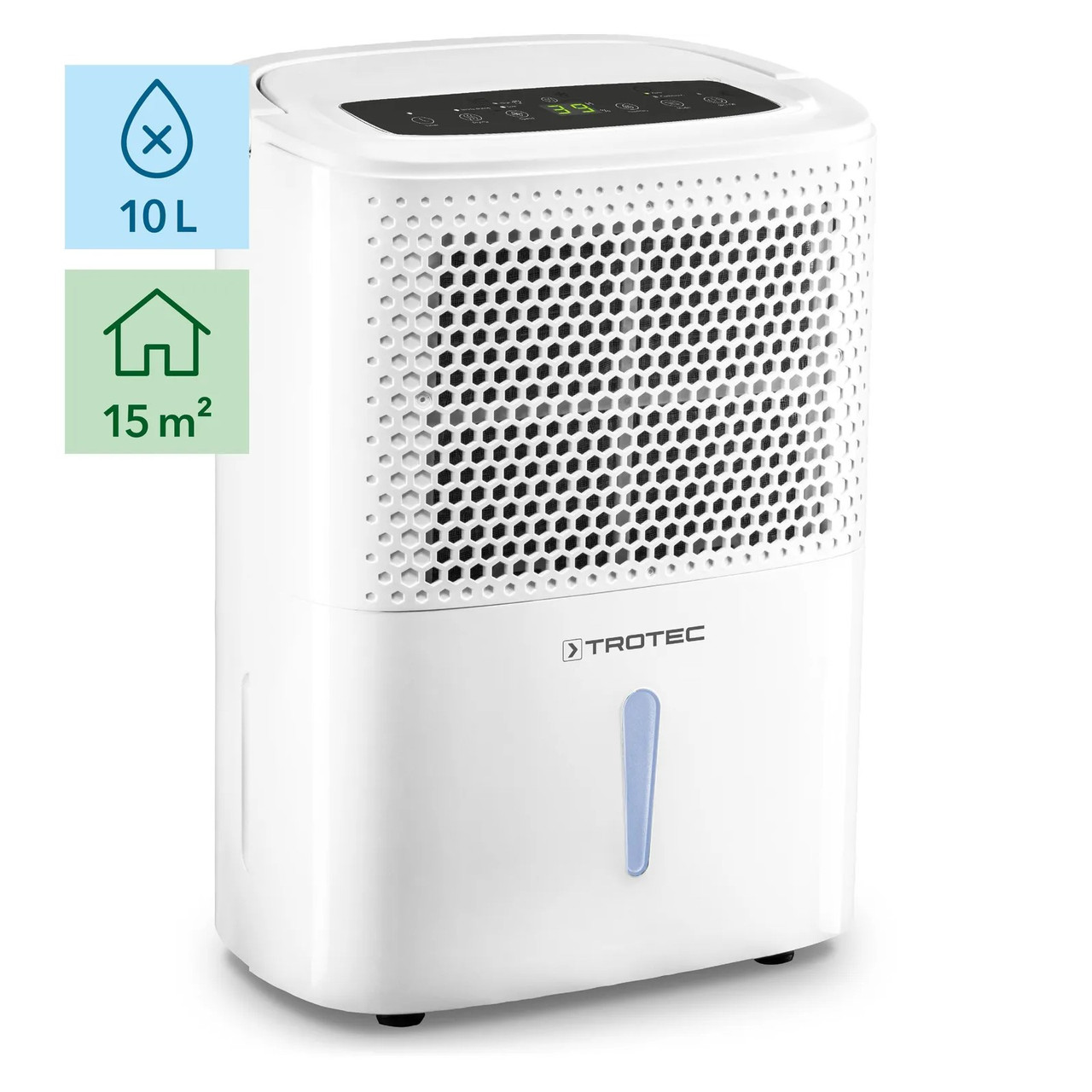 Осушувач повітря Trotec TTK 26 E до 15 м², 10 літрів
