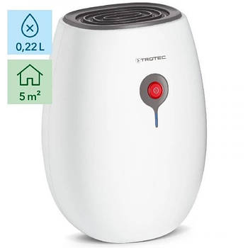 Осушувач повітря Trotec TTP 2 E до 5 м², 0.22 літрів