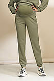 Спортивні штани для вагітних BERIT оливкові, фото 5