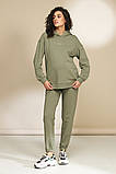 Спортивні штани для вагітних BERIT оливкові, фото 6