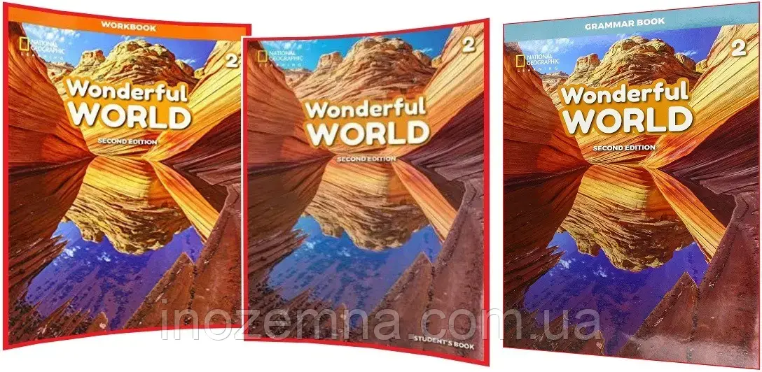 Wonderful World 2nd Edition 2 Student's Book + Workbook + Grammar Book (комплект)
