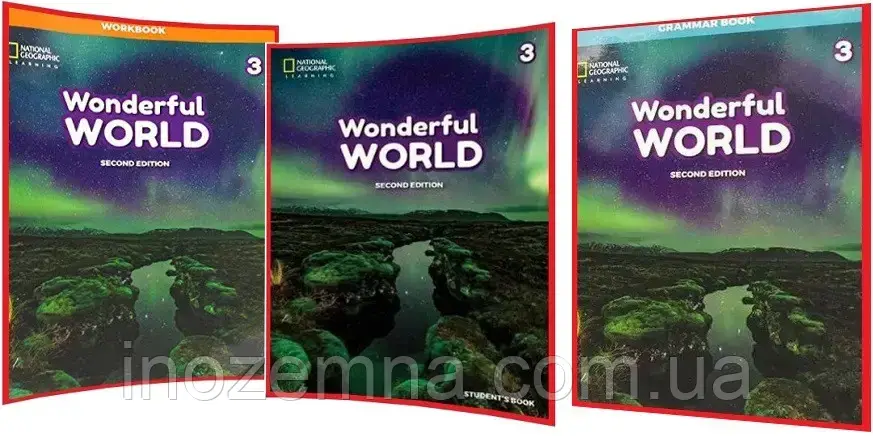 Wonderful World 2nd Edition 3 Student's Book + Workbook + Grammar Book (комплект)
