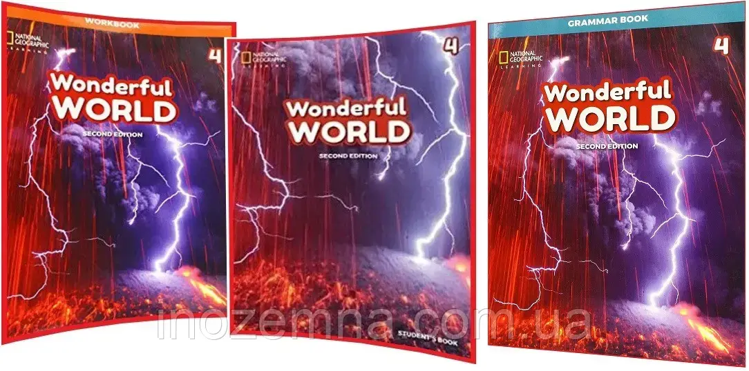 Wonderful World 2nd Edition 4 Student's Book + Workbook + Grammar Book (комплект)