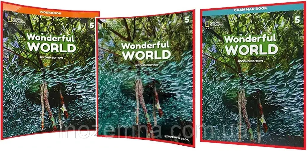 Wonderful World 2nd Edition 5 Student's Book + Workbook + Grammar Book (комплект)