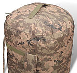 Баул 120 літрів для речей сумка Рюкзак армійський Баул військовий для солдатів ЗСУ, фото 2